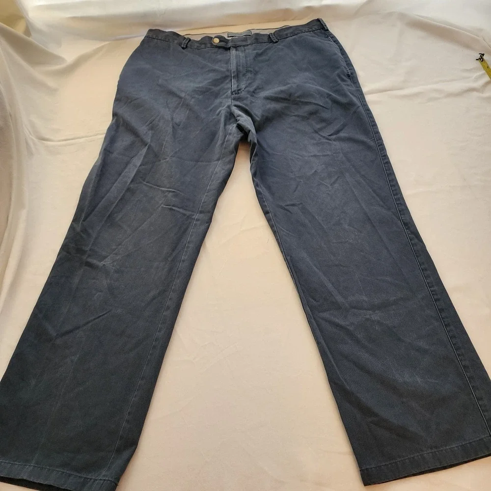 Peter Millar Men's‎ Blue Chino Pants Size 38 100% Pima Cotton Golf